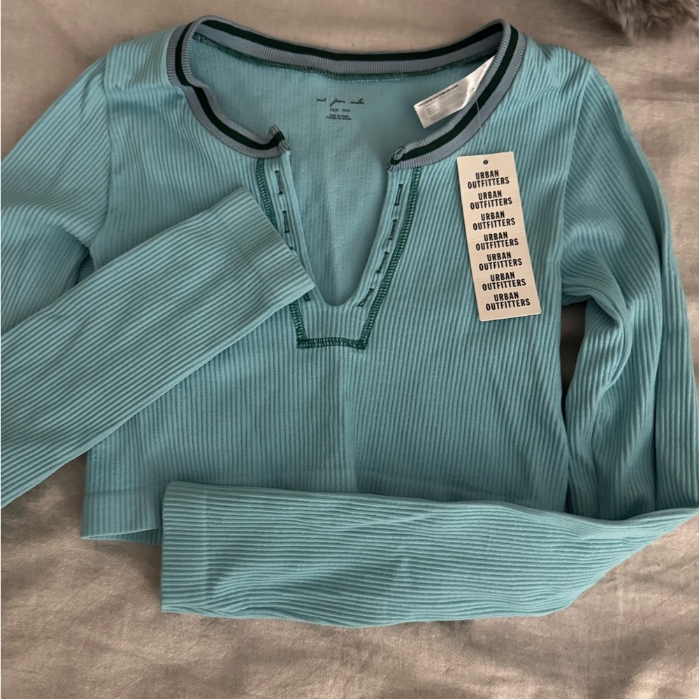 Urban Outfitters Teal out from under top
